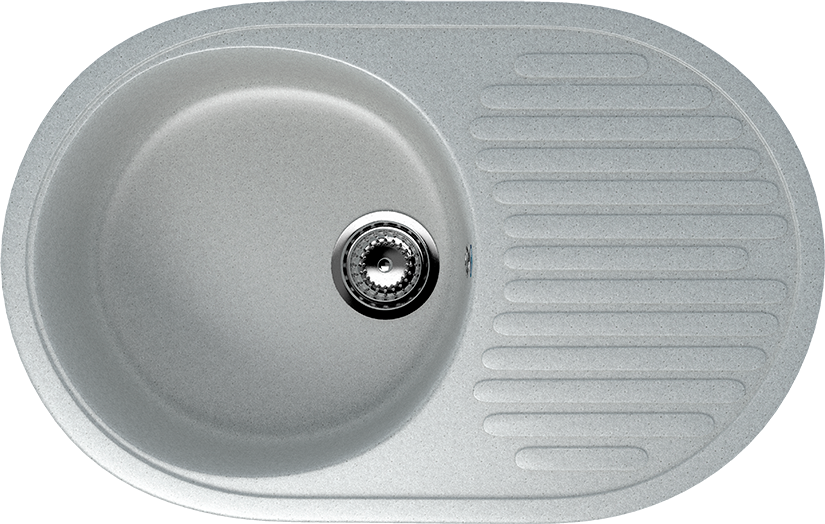 Мойка кухонная Ulgran U-107 -310 серая