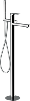 Напольный смеситель для ванны с душем Remer Infinity I08 С ВНУТРЕННЕЙ ЧАСТЬЮ