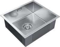 Комплект Мойка Paulmark Aller PM904444-BS брашированная нержавеющая сталь + Смеситель Wetter We213030-SS нержавеющая сталь + Измельчитель Bort Titan 7000