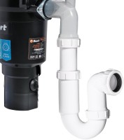 Комплект Мойка Paulmark Aller PM904444-BS брашированная нержавеющая сталь + Смеситель Wetter We213030-SS нержавеющая сталь + Измельчитель Bort Titan 7000