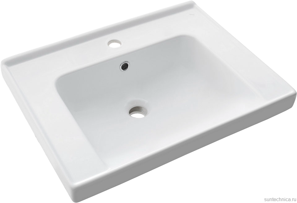 Мебель для ванной комнаты Lemark Veon mini 70 белая глянцевая, 1 ящик