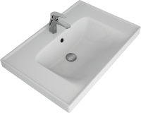 Мебель для ванной комнаты Lemark Veon mini 70 белая глянцевая, 1 ящик