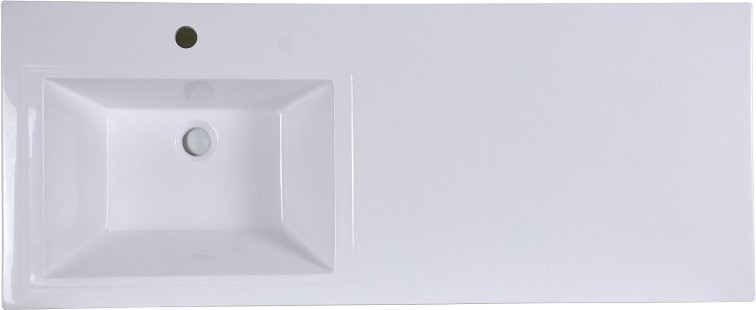 Тумба с раковиной Brevita Grafit 60 L, под стиральную машину, раковина Гавана