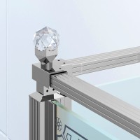 Душевой уголок Ambassador Royal 18015110-L 120х80 см, профиль хром