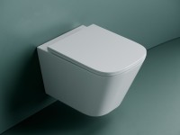 Унитаз подвесной Ceramicanova Union CN4009T с микролифтом, безободковый