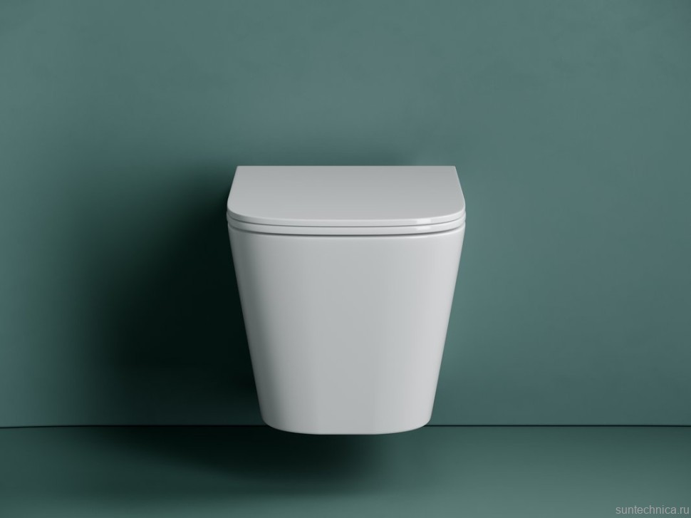 Унитаз подвесной Ceramicanova Union CN4009T с микролифтом, безободковый