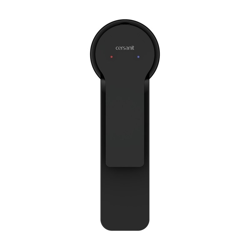 Смеситель для раковины Cersanit Вайб (Vibe) 68926 матовый черный