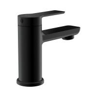 Смеситель для раковины Cersanit Вайб (Vibe) 68926 матовый черный Смеситель для раковины Cersanit Вайб (Vibe) 68926 матовый черный