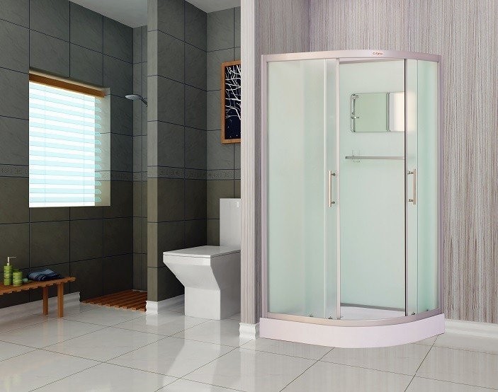 Душевая кабина Esbano C ESKB115CL L, без крыши