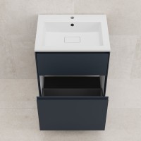 Тумба под раковину без столешницы Style Line Лима Plus 60 напольная, эмаль, графит