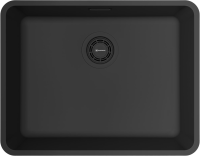 Комплект Мойка Omoikiri Omi 53-U/I Ultra-GB графит + Измельчитель Nagare 500