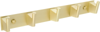 Крючок Fixsen Trend Gold 99005-5 матовое золото, 5 крючков