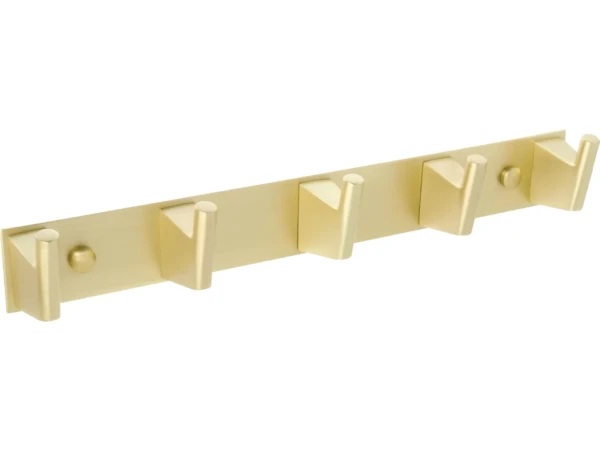 Крючок Fixsen Trend Gold 99005-5 матовое золото, 5 крючков