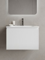 Тумба с раковиной Sancos Snob R 1.0 60 bianco Тумба с раковиной Sancos Snob R 1.0 60 bianco