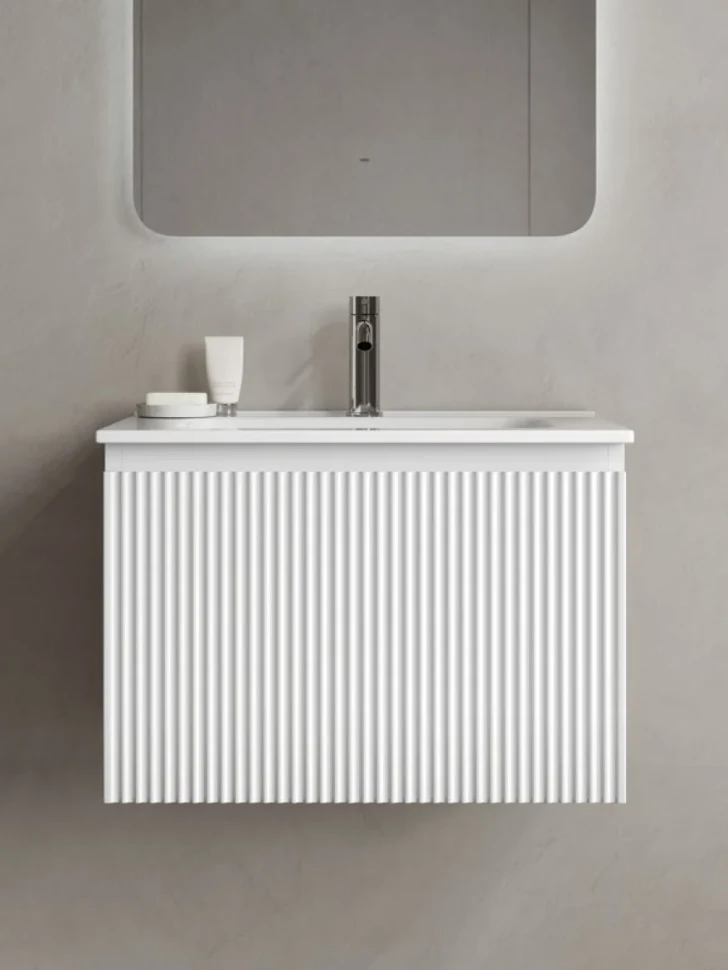 Тумба с раковиной Sancos Snob R 1.0 60 bianco