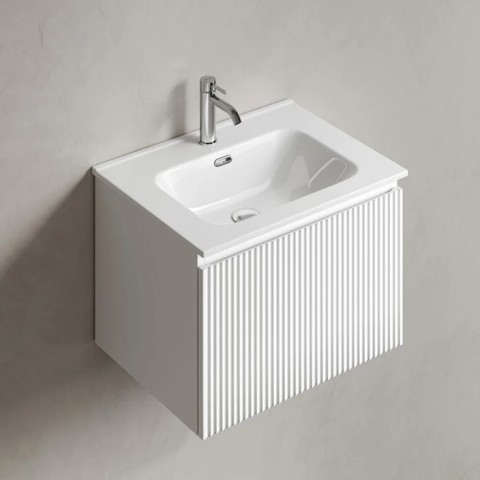 Тумба с раковиной Sancos Snob R 1.0 60 bianco