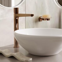 Смеситель для раковины Wasserkraft Paar 8803H розовое золото PVD Смеситель для раковины Wasserkraft Paar 8803H розовое золото PVD