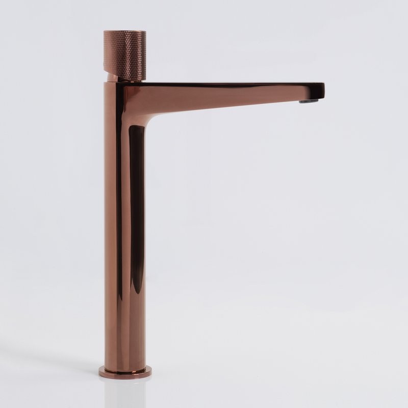 Смеситель для раковины Wasserkraft Paar 8803H розовое золото PVD