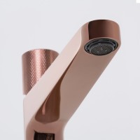 Смеситель для раковины Wasserkraft Paar 8803H розовое золото PVD Смеситель для раковины Wasserkraft Paar 8803H розовое золото PVD