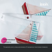 Штора для ванной IDDIS Base BO01P18i11 180х200, белая