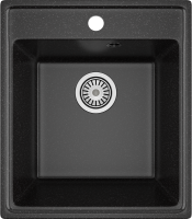 Мойка кухонная Domaci Палермо PR-425-004 черная