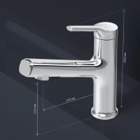 Смеситель для раковины AM.PM X-Joy S F85B02900 хром Смеситель для раковины AM.PM X-Joy S F85B02900 хром