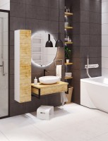 Тумба под раковину 1MarKa Grunge Loft 100 дуб вотан