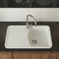 Мойка кухонная Domaci Парма 76-47-200 белая Мойка кухонная Domaci Парма 76-47-200 белая