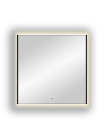 Зеркало CONTINENT Led Amer 100х100 см, сенсорное, с теплой подсветкой