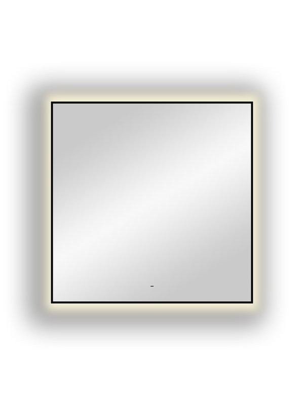 Зеркало CONTINENT Led Amer 100х100 см, сенсорное, с теплой подсветкой