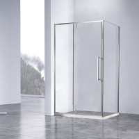 Душевой уголок Vincea Slim-N VSR-4SNP1012CL 120х100, профиль хром, стекло прозрачное