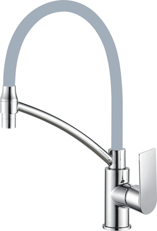 Смеситель для кухни Haiba HB72505 хром, серый