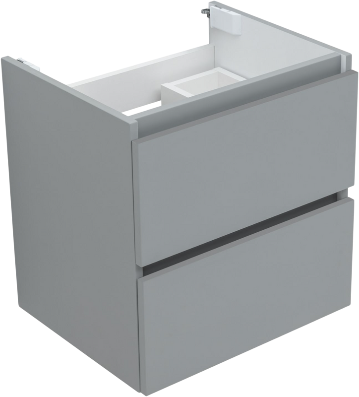 Тумба под раковину без столешницы Aquanet Вега 2.0 50 подвесная, мисти грин