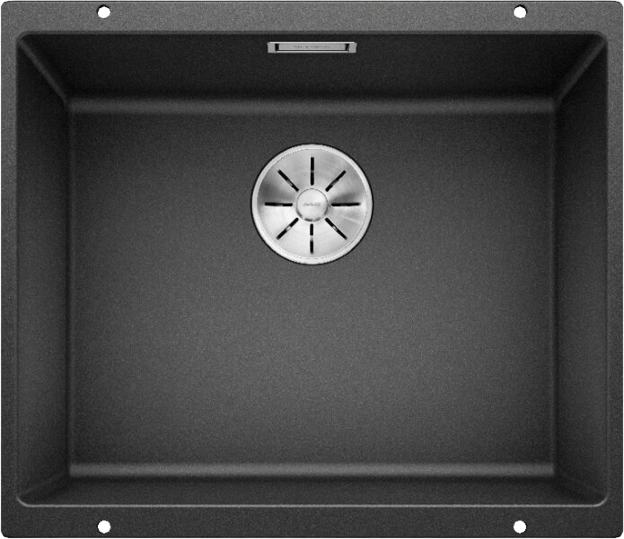 Комплект Мойка Blanco Subline 500-U антрацит + Измельчитель Bort Alligator Green