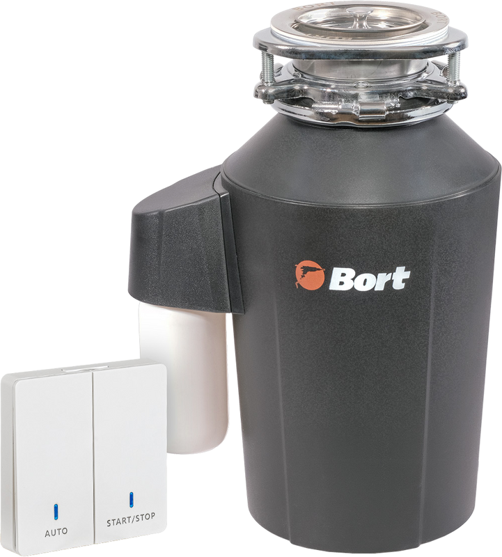 Комплект Мойка Blanco Subline 500-U антрацит + Измельчитель Bort Alligator Green