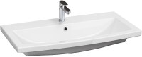 Тумба с раковиной Aquanet Порто 80 белая