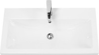Тумба с раковиной Aquanet Порто 80 белая