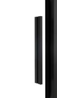 Душевой уголок Vincea Slim Soft VSR-1SS9011CLB 110x90, профиль черный, стекло прозрачное