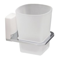 Набор Стакан Wasserkraft Leine White K-5028WHITE + Дозатор K-5099WHITE