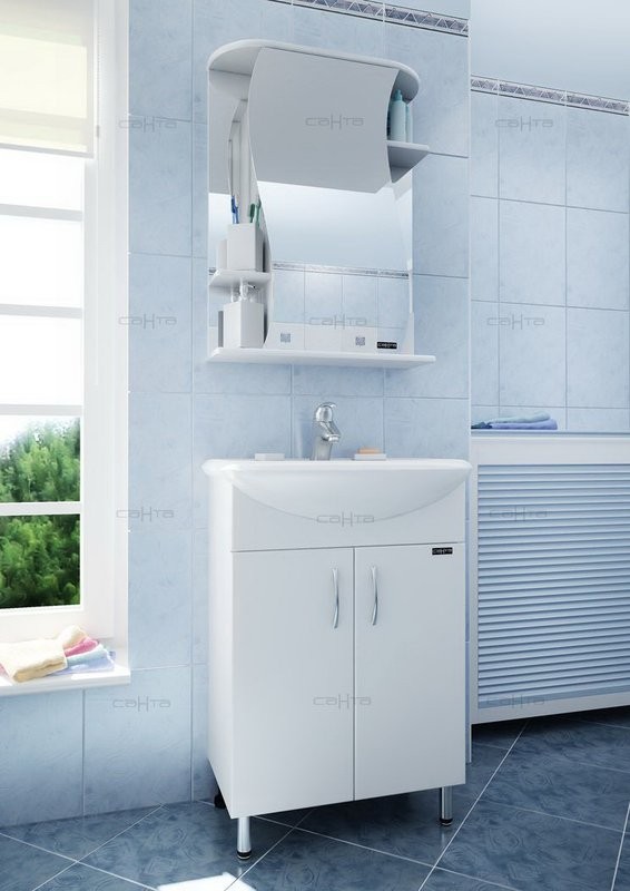 Тумба с раковиной СаНта Уют 55