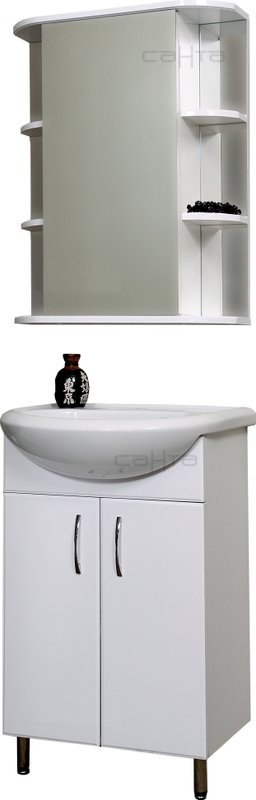 Тумба с раковиной СаНта Уют 55