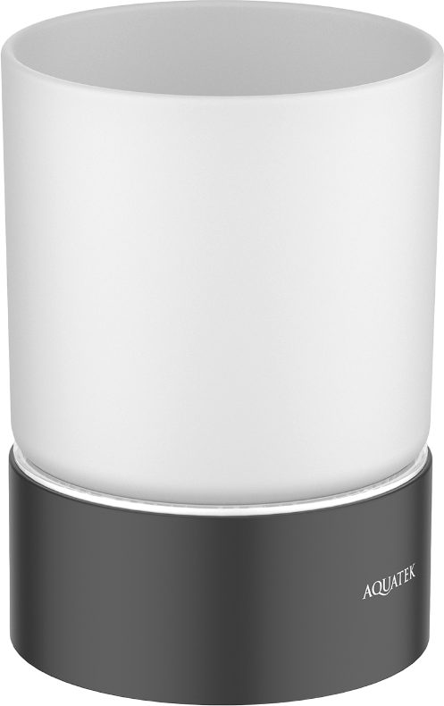 Набор Стакан AQUATEK Лира AQ4428MB + Дозатор AQ4429MB