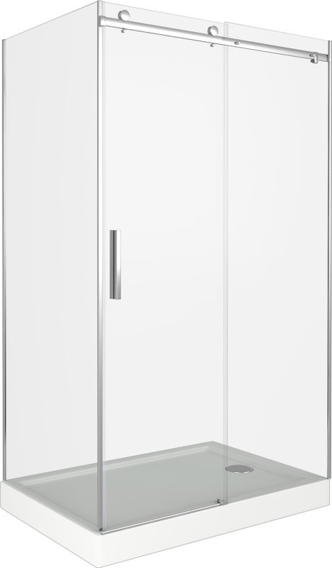 Душевой уголок Good Door Galaxy Galaxy WTW+SP-C-CH 110x80, профиль хром
