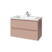 Тумба под раковину без столешницы Caprigo Forte 90 подвесная, пудра