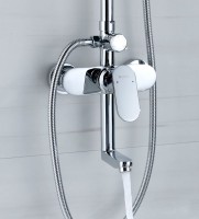 Душевая стойка BOND Circle B01-9100 хром