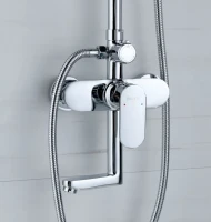 Душевая стойка BOND Circle B01-9100 хром