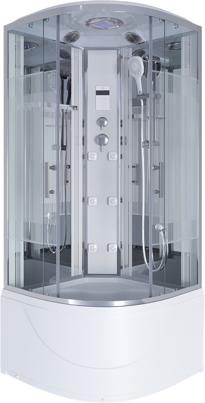 Душевая кабина Niagara Ultra NG-708-01 90х90, с высоким поддоном