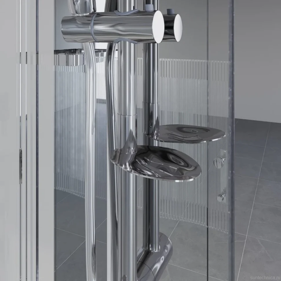Душевая кабина Niagara Ultra NG-708-01 90х90, с высоким поддоном