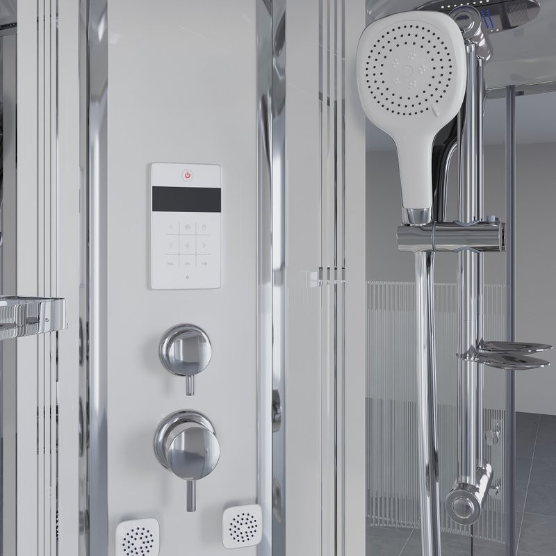 Душевая кабина Niagara Ultra NG-708-01 90х90, с высоким поддоном