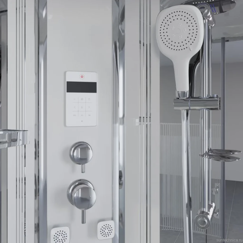 Душевая кабина Niagara Ultra NG-708-01 90х90, с высоким поддоном